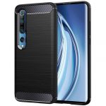 Silikonski ovitek za Xiaomi Mi 10 / 10 Pro - mat carbon črn