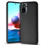 Silikonski ovitek za Xiaomi Redmi Note 10 / Note 10s - mat črn