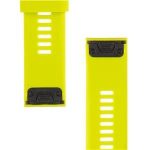 Silikonski pašček za uro 26 mm - Quick Fit - Fenix 5x / 6x  - limeta