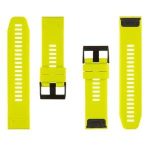 Silikonski pašček za uro 26 mm - Quick Fit - Fenix 5x / 6x  - limeta