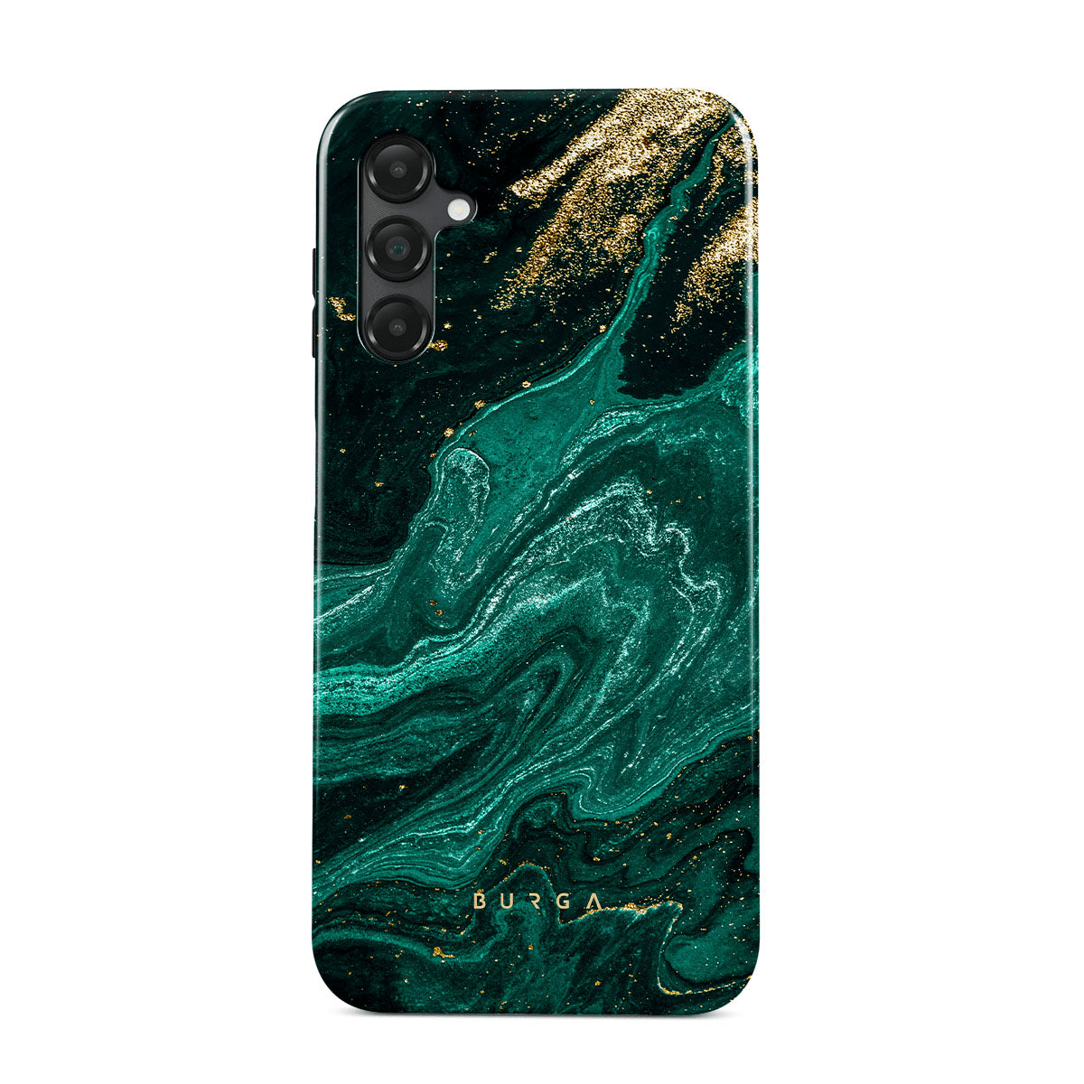 Silionski ovitek Tough za Samsung Galaxy A15 5G - Burga -  Emerald Pool