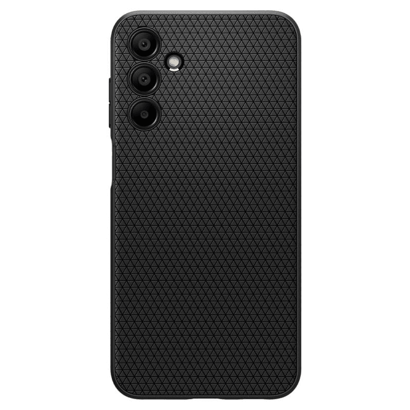 Spigen Liquid Air silikonski ovitek za Samsung Galaxy A15 5G črn