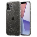 Spigen Liquid Crystal Glitter ovitek za iPhone 12 / 12 Pro - prozoren z bleščicami