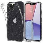 Spigen Liquid Crystal Glitter ovitek za iPhone 13 6.1 - prozoren z bleščicami