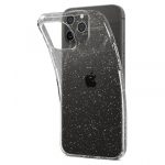 Spigen Liquid Crystal Glitter ovitek za iPhone 12 / 12 Pro - prozoren z bleščicami