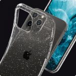 Spigen Liquid Crystal Glitter ovitek za iPhone 12 / 12 Pro - prozoren z bleščicami