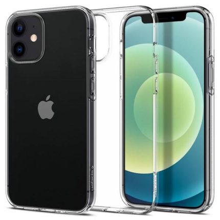 Spigen Liquid Crystal ovitek za iPhone 12 Mini - prozoren