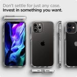 Spigen Liquid Crystal ovitek za iPhone 12  in 12 Pro - prozoren