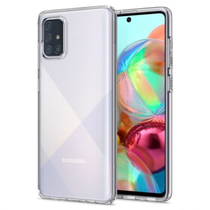 Spigen Liquid Crystal ovitek za Samsung Galaxy A71 A715 - prozoren