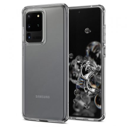 Spigen Liquid Crystal ovitek za Samsung Galaxy S20 Ultra G988 - prozoren