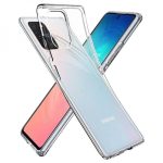 Spigen Liquid Crystal ovitek za Samsung Galaxy S10 Lite G977 / Galaxy A91 A915 - prozoren