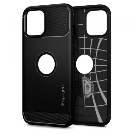 Spigen Rugged Armor silikonski ovitek za iPhone 12 Pro Max