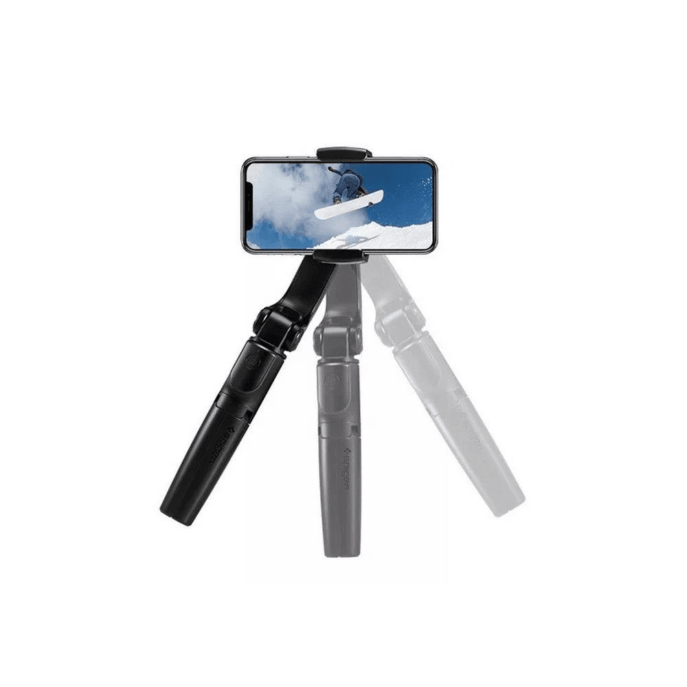 Spigen S610W selfie tripod GIMBAL stojalo za snemanje in slikanje selfie posnetkov - črn