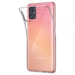 Ultra tanek silikonski ovitek za Samsung Galaxy A51 A515 - prozoren