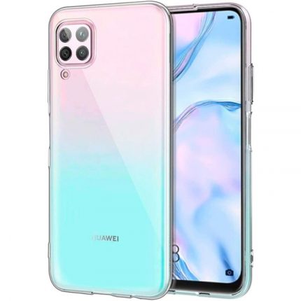 Ultra tanek silikonski ovitek za Huawei P40 Lite E - prozoren