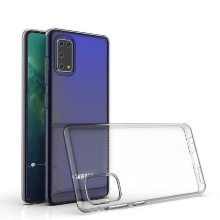 Ultra tanek silikonski ovitek za Samsung Galaxy A31 A315 - prozoren