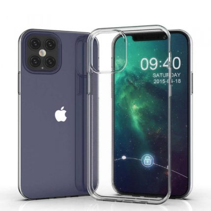 Ultra tanek silikonski ovitek za iPhone 13 6.1 - prozoren