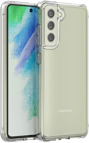 Ultra tanek silikonski ovitek za Samsung Galaxy S21 FE G990 - prozoren