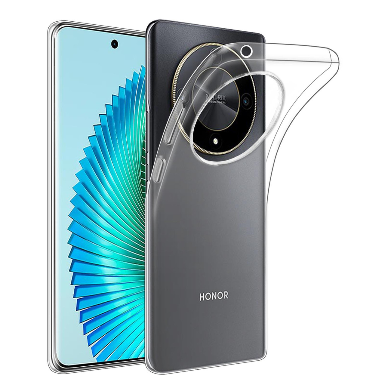 Ultra tanek silikonski ovitek za Honor Magic 6 Pro - prozoren