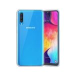 Ultra tanek silikonski ovitek za Samsung Galaxy A50 A505 - prozoren